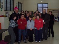 Foto di gruppo con il Vescovo Mons. Caliandro