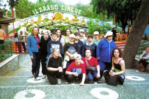 Edenlandia - All'ingresso del Drago Cinese