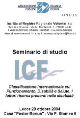 Locandina Seminario ICF
